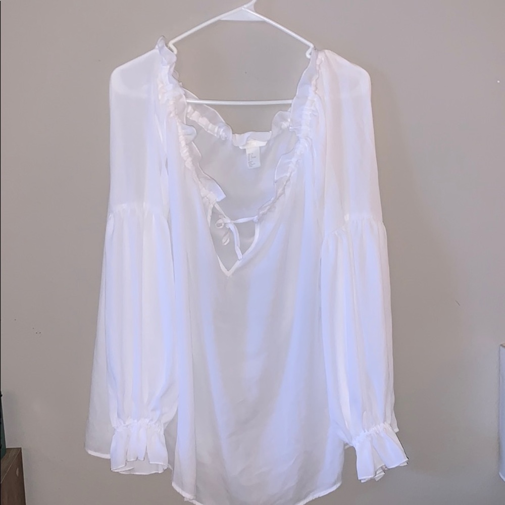 Tie neck top!